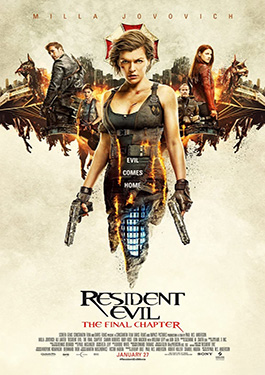 ดูหนัง Resident Evil The Final Chapter อวสานผีชีวะ HD พากย์ไทย